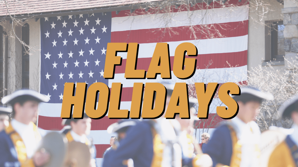 Flag Holidays