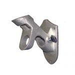 silver mounting bracket