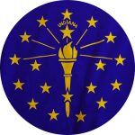 Flag of Indiana