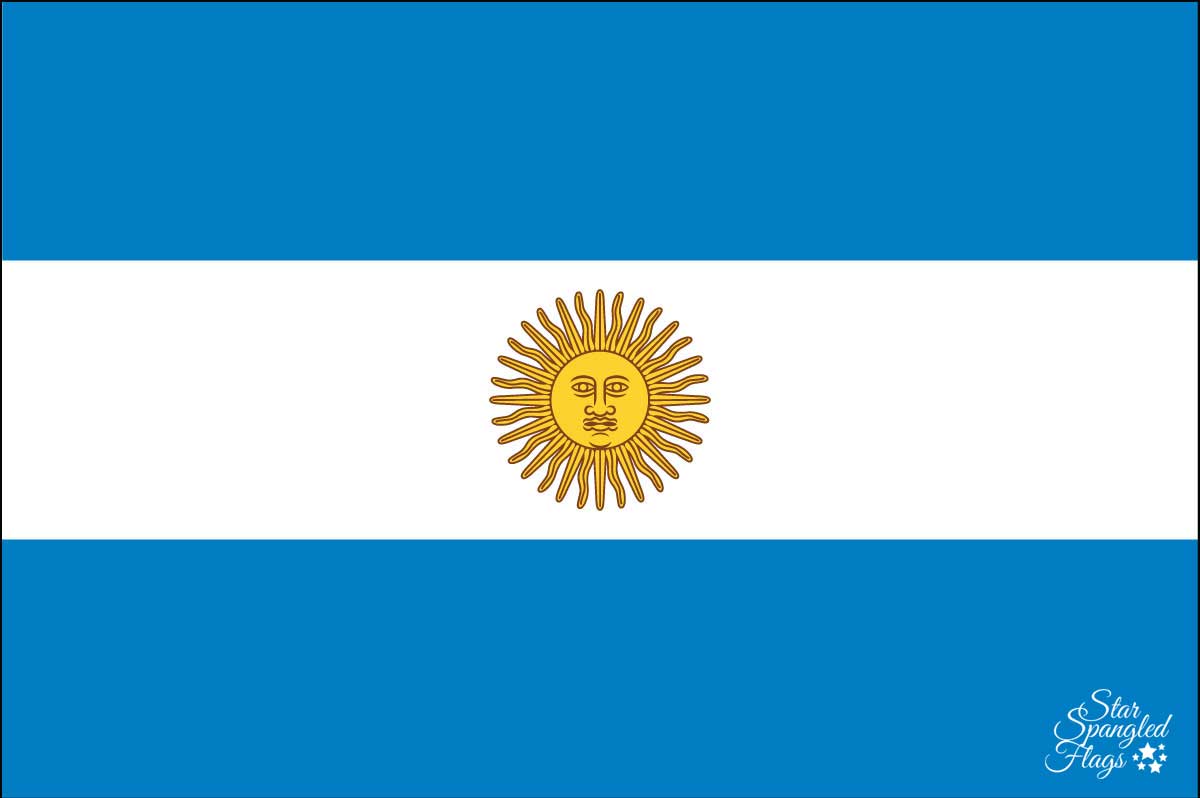 argentina-flag Flag of Argentina
