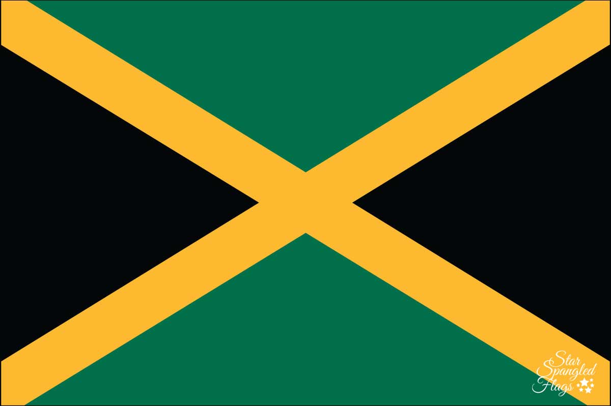 jamaica-flag Flag of Jamaica