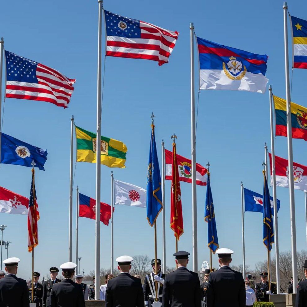 Service Flags Display Honor Military Birthdays: When to Display Each Flag