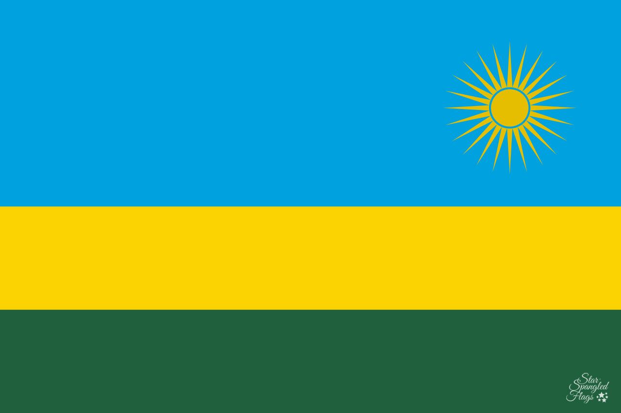 Rwanda flag