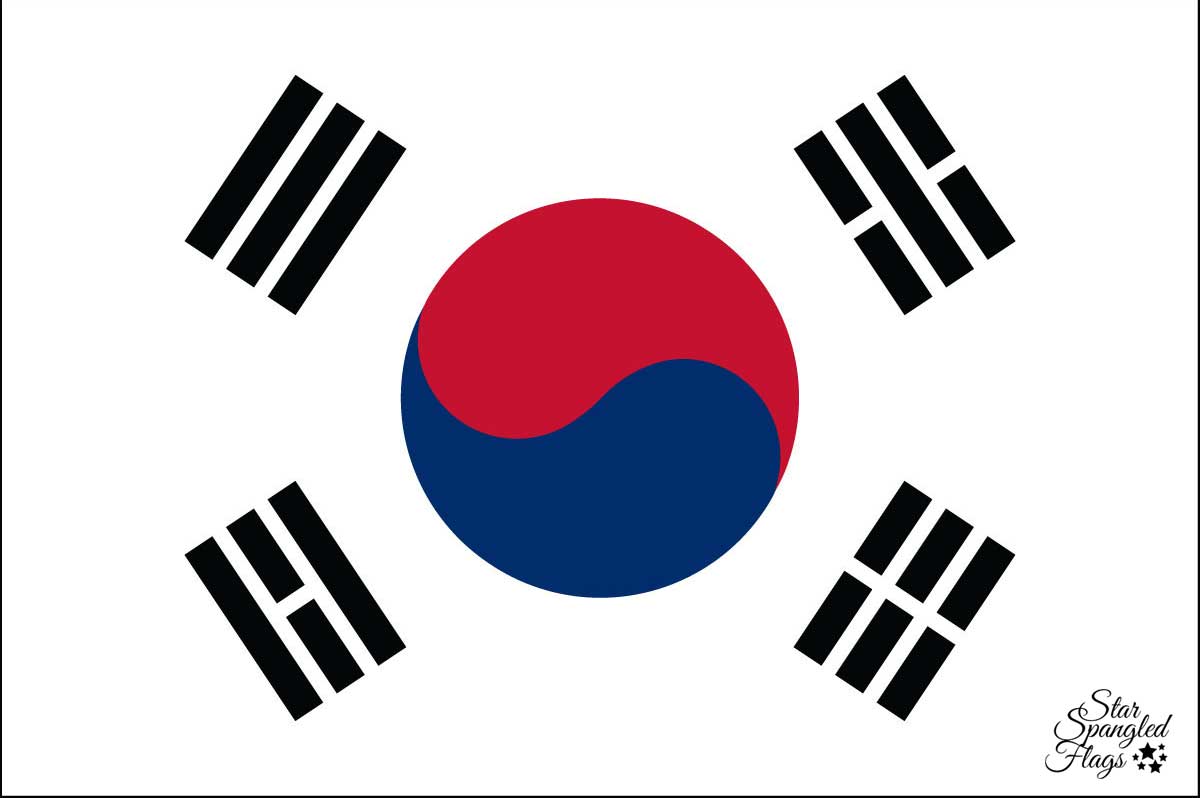 south-korea-flag Flag of South Korea