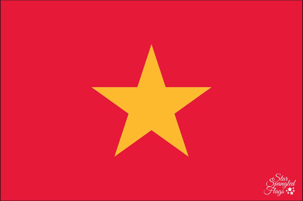 vietnam-flag Flag of Vietnam
